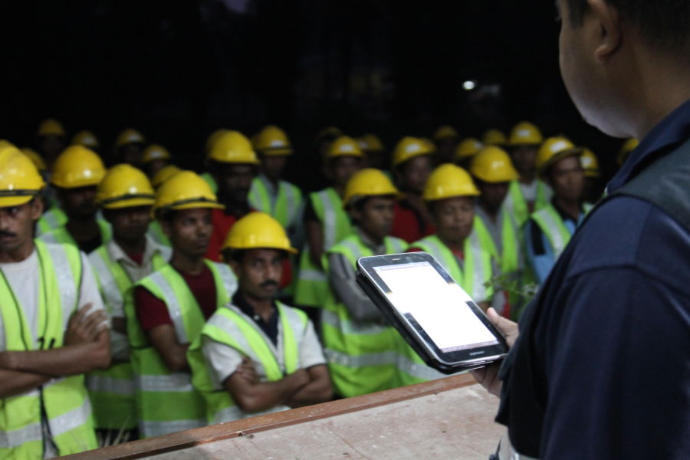 plantation worker attendance control